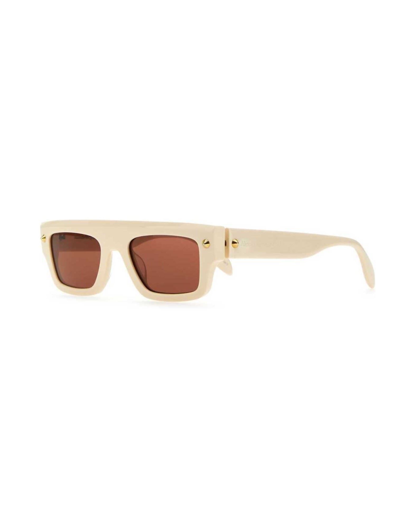 ALEXANDER MCQUEEN Sonnenbrille Damen Weiß von ALEXANDER MCQUEEN