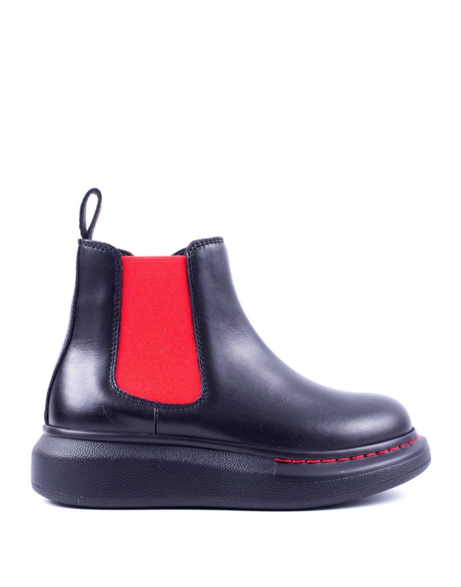 ALEXANDER MCQUEEN Stiefelette Kinder Schwarz von ALEXANDER MCQUEEN