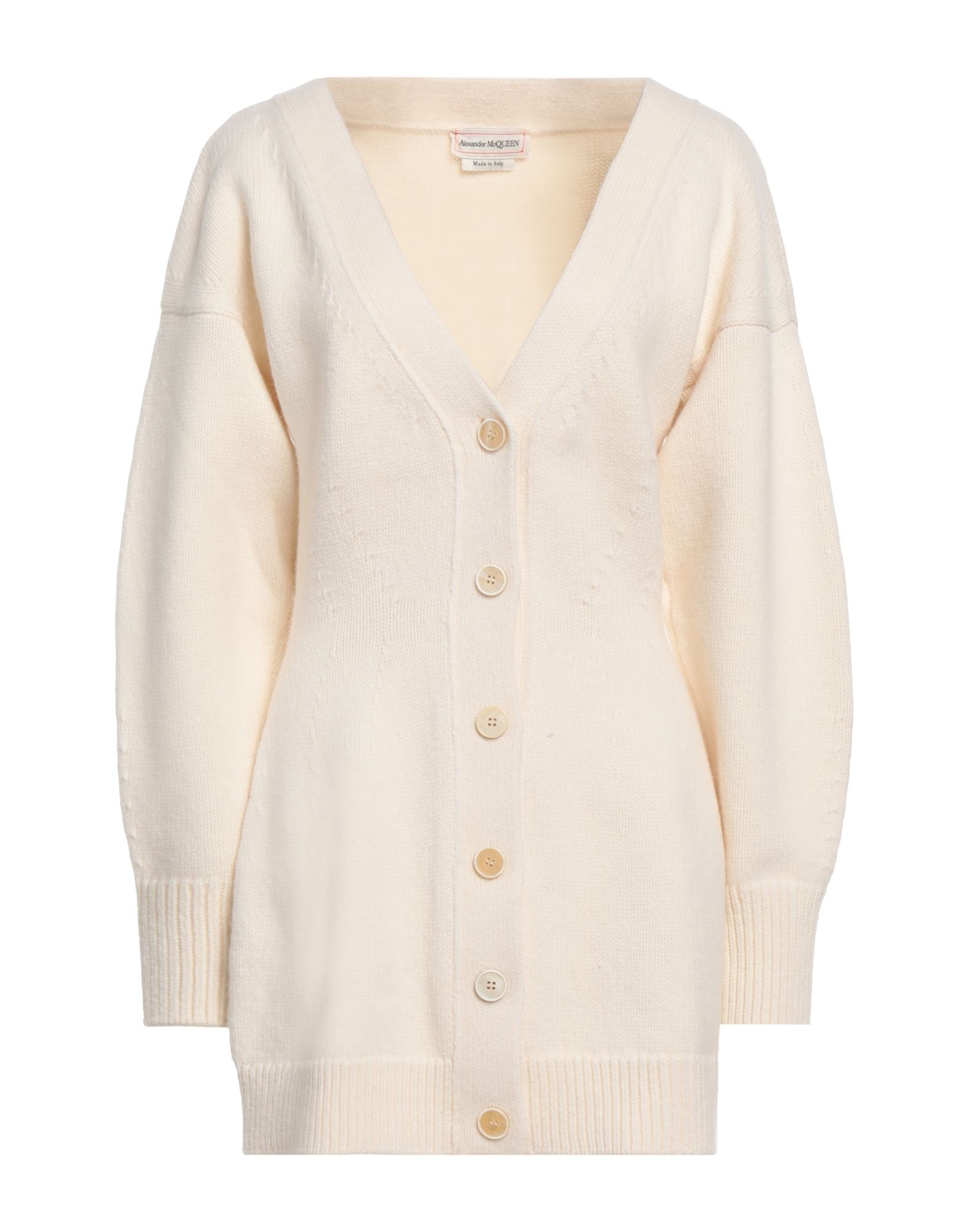 ALEXANDER MCQUEEN Strickjacke Damen Off white von ALEXANDER MCQUEEN