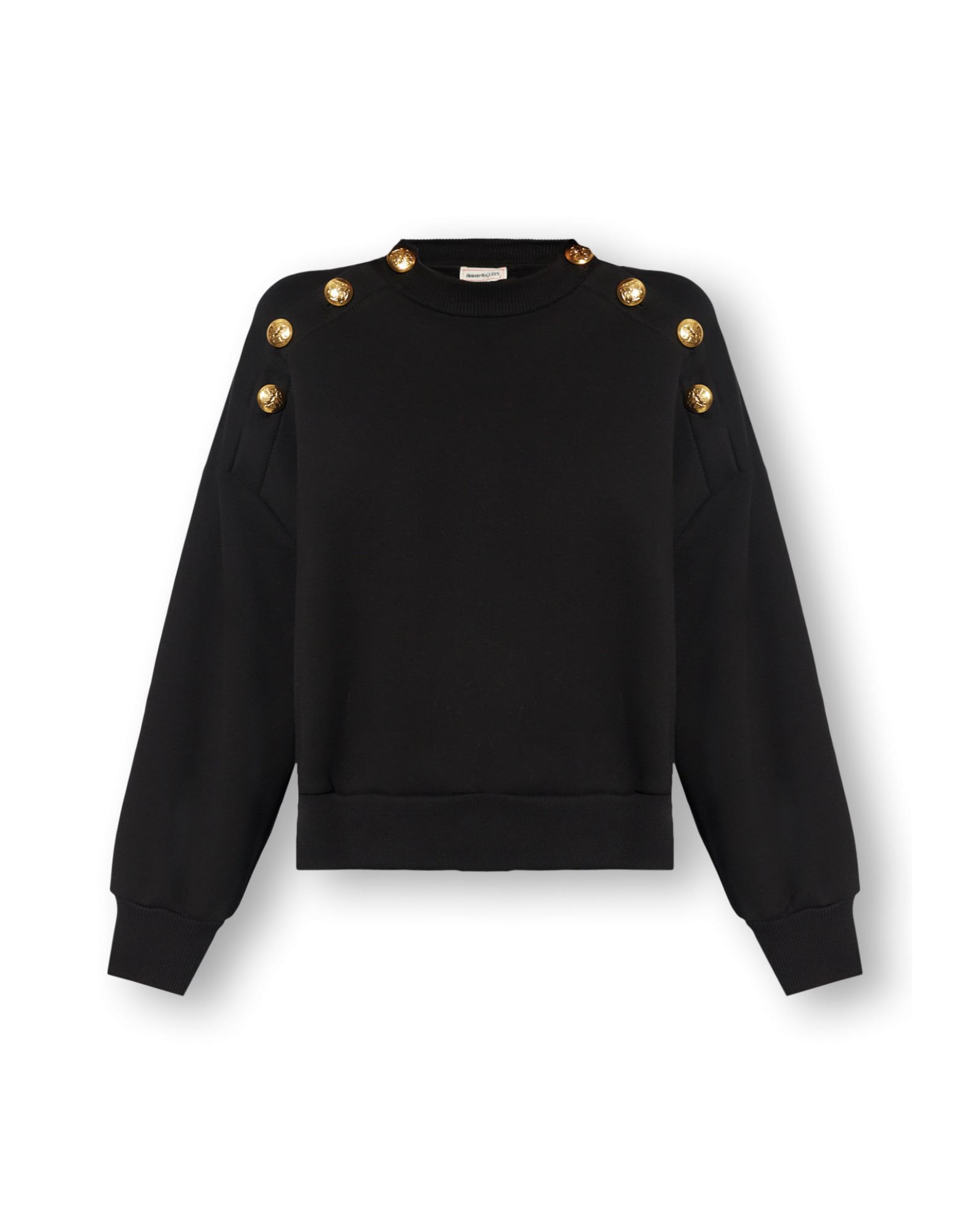 ALEXANDER MCQUEEN Sweatshirt Damen Schwarz von ALEXANDER MCQUEEN