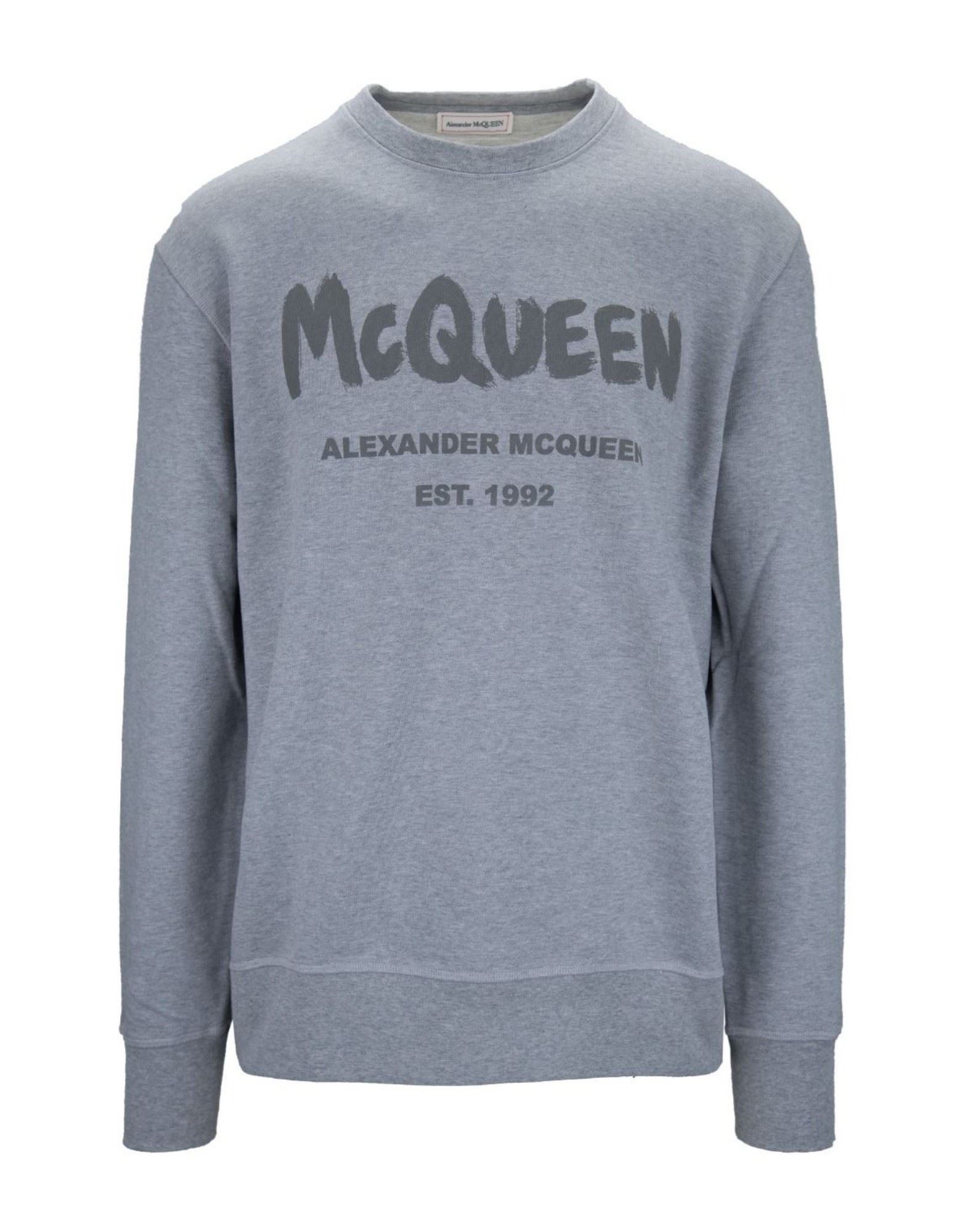 ALEXANDER MCQUEEN Sweatshirt Herren Grau von ALEXANDER MCQUEEN