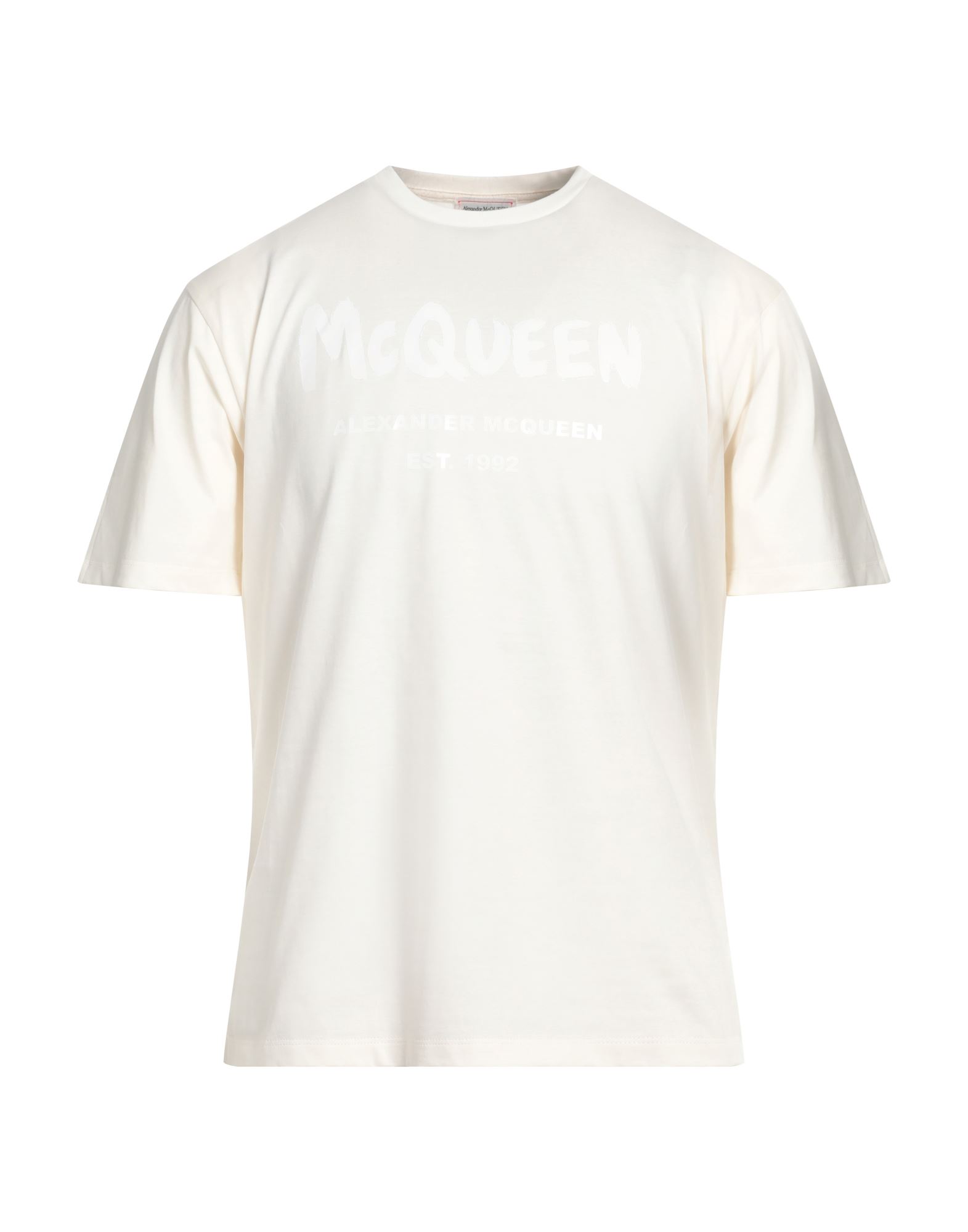 ALEXANDER MCQUEEN T-shirts Damen Elfenbein von ALEXANDER MCQUEEN