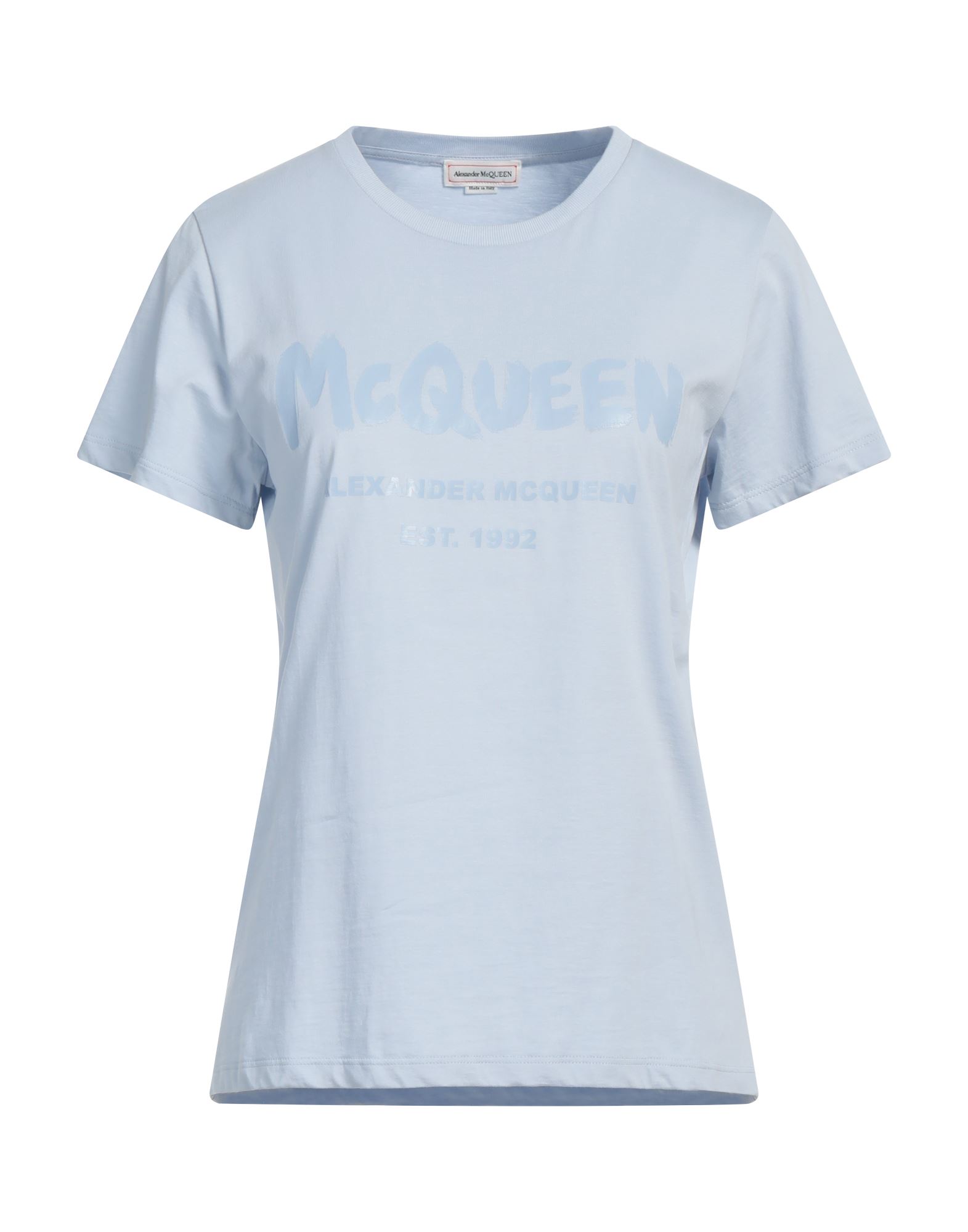 ALEXANDER MCQUEEN T-shirts Damen Himmelblau von ALEXANDER MCQUEEN