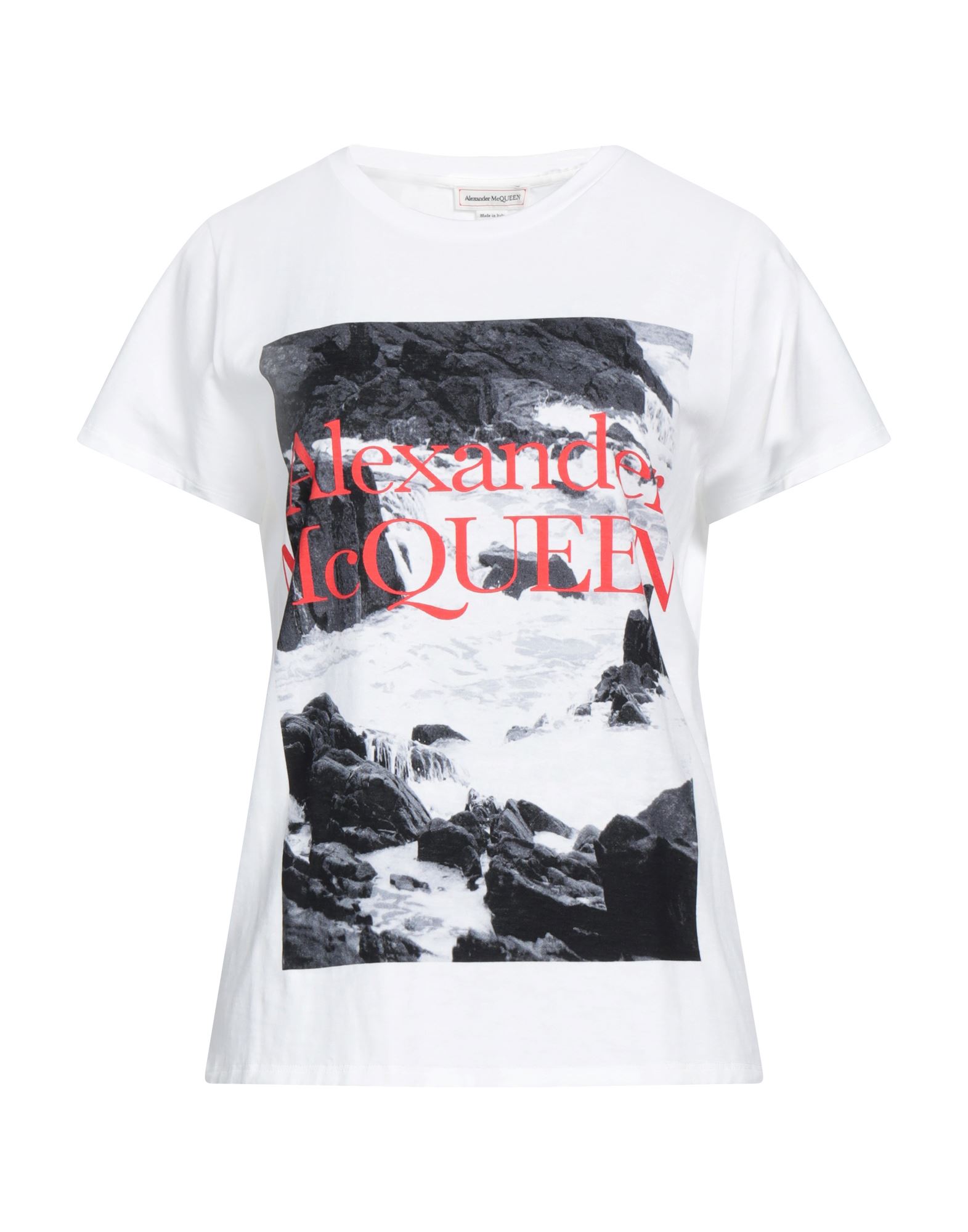 ALEXANDER MCQUEEN T-shirts Damen Weiß von ALEXANDER MCQUEEN