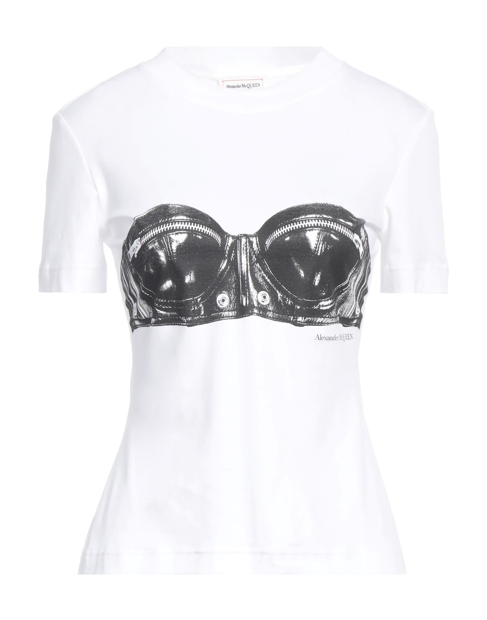 ALEXANDER MCQUEEN T-shirts Damen Weiß von ALEXANDER MCQUEEN