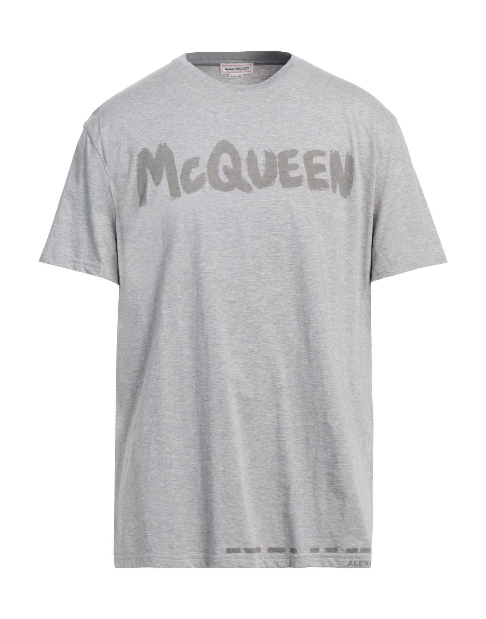 ALEXANDER MCQUEEN T-shirts Herren Hellgrau von ALEXANDER MCQUEEN