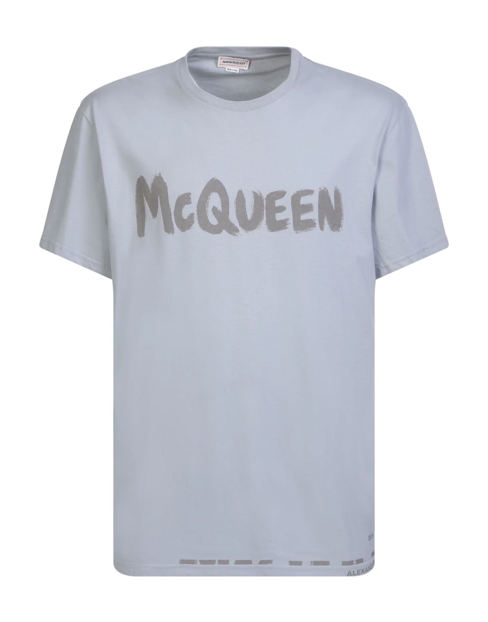 ALEXANDER MCQUEEN T-shirts Herren Himmelblau von ALEXANDER MCQUEEN