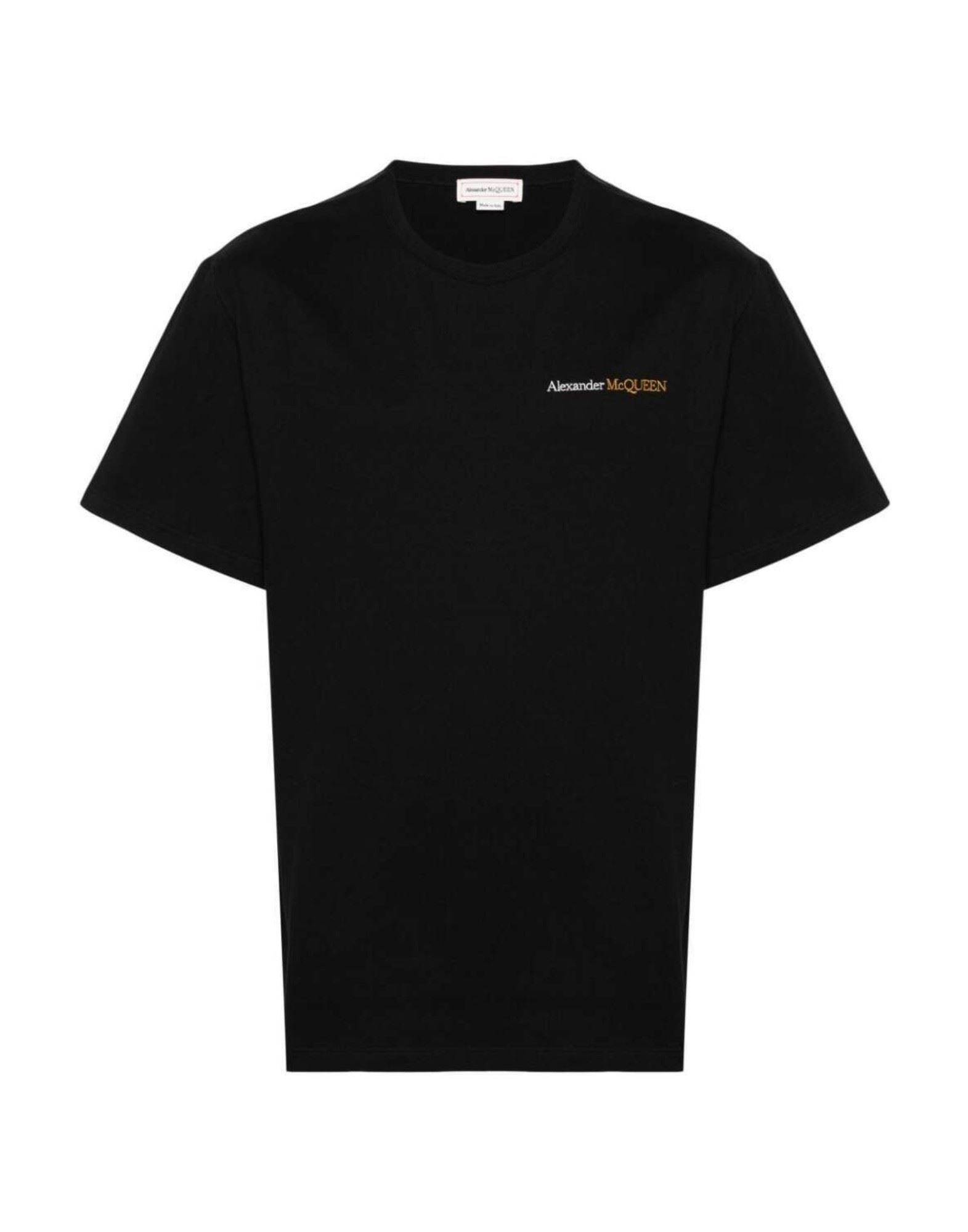 ALEXANDER MCQUEEN T-shirts Herren Schwarz von ALEXANDER MCQUEEN