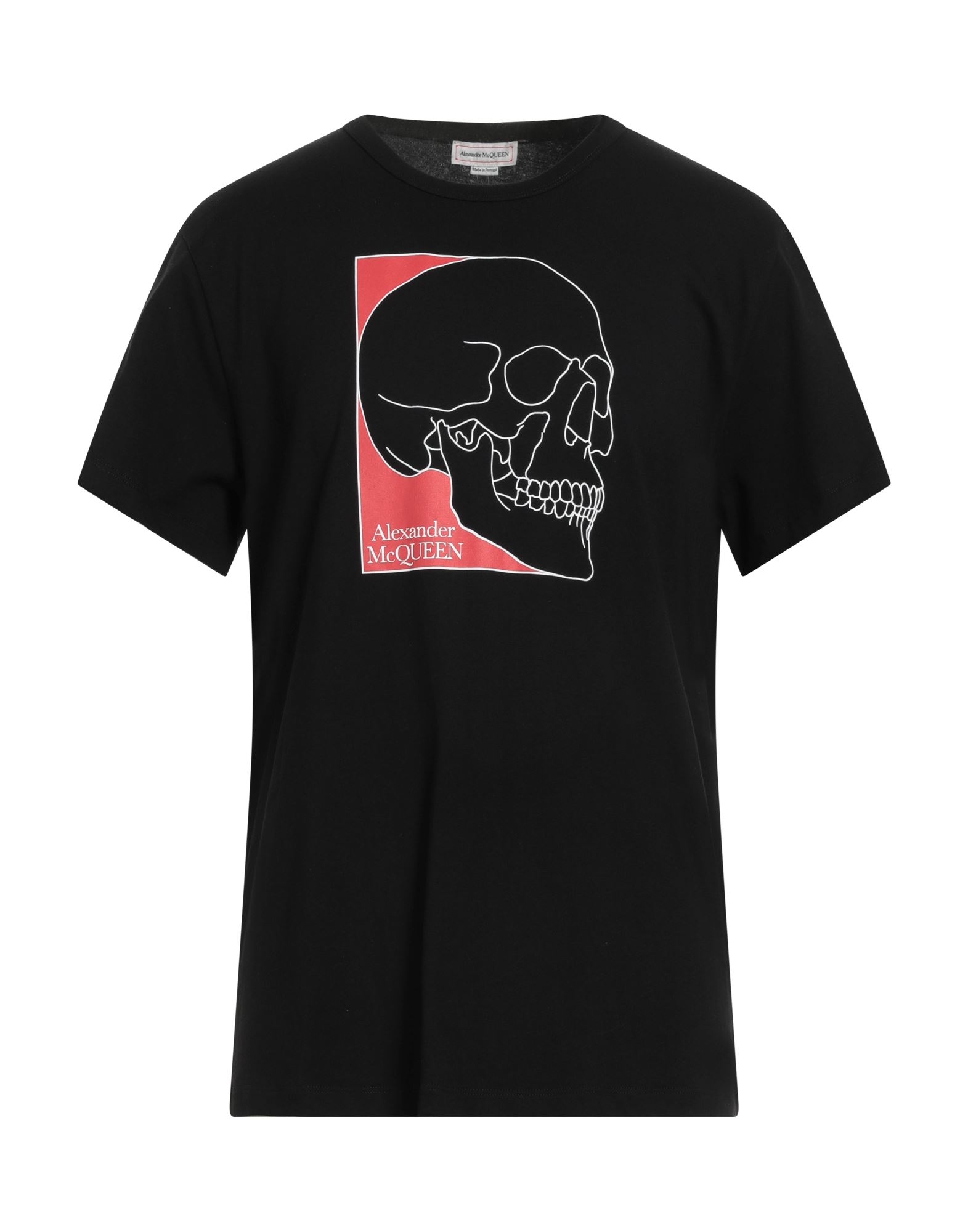 ALEXANDER MCQUEEN T-shirts Herren Schwarz von ALEXANDER MCQUEEN