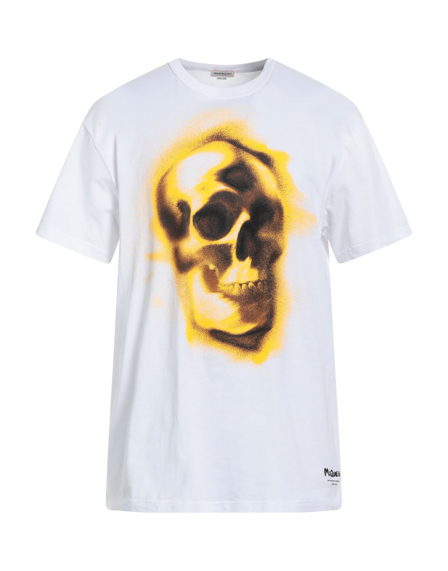 ALEXANDER MCQUEEN T-shirts Herren Weiß von ALEXANDER MCQUEEN