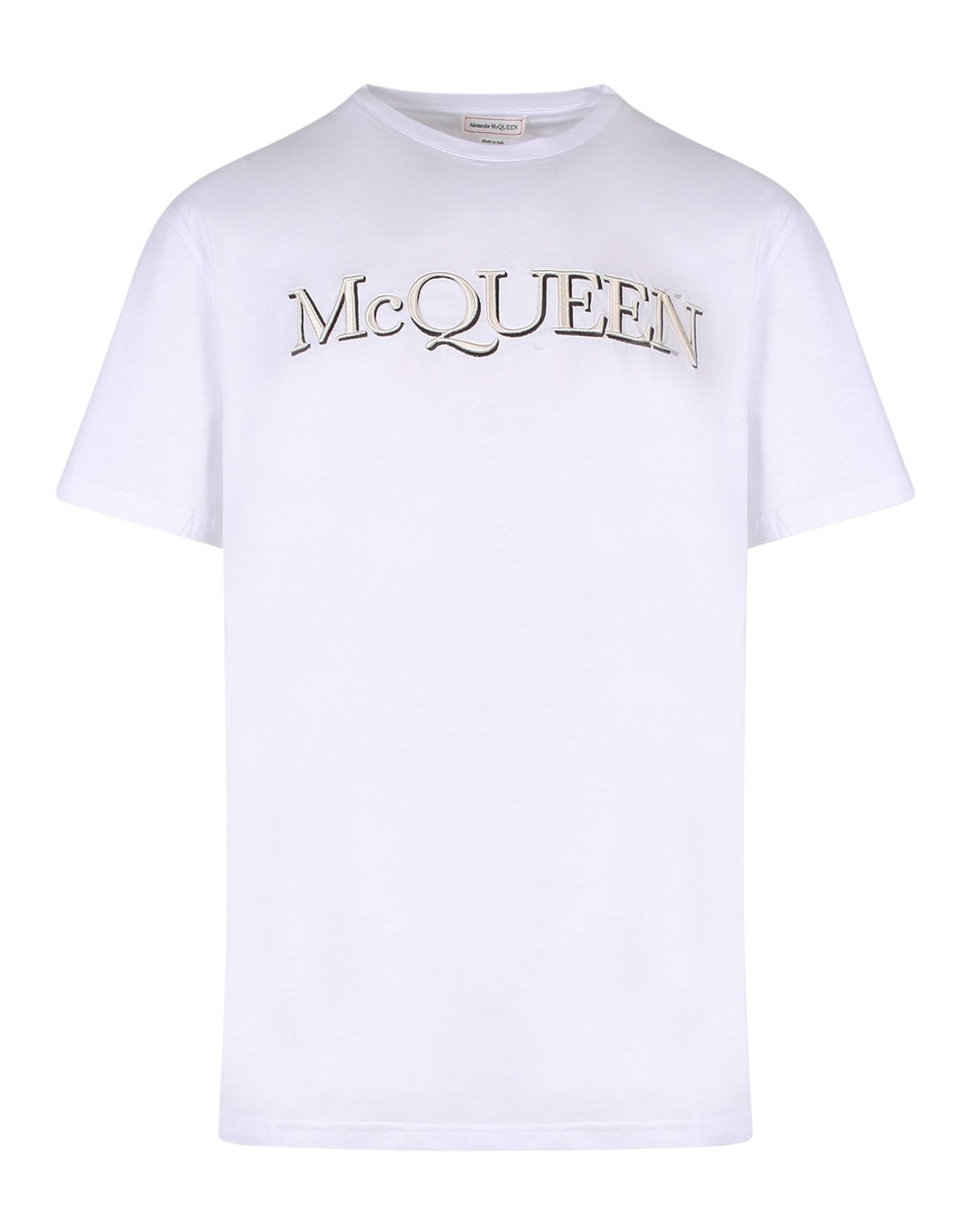 ALEXANDER MCQUEEN T-shirts Herren Weiß von ALEXANDER MCQUEEN