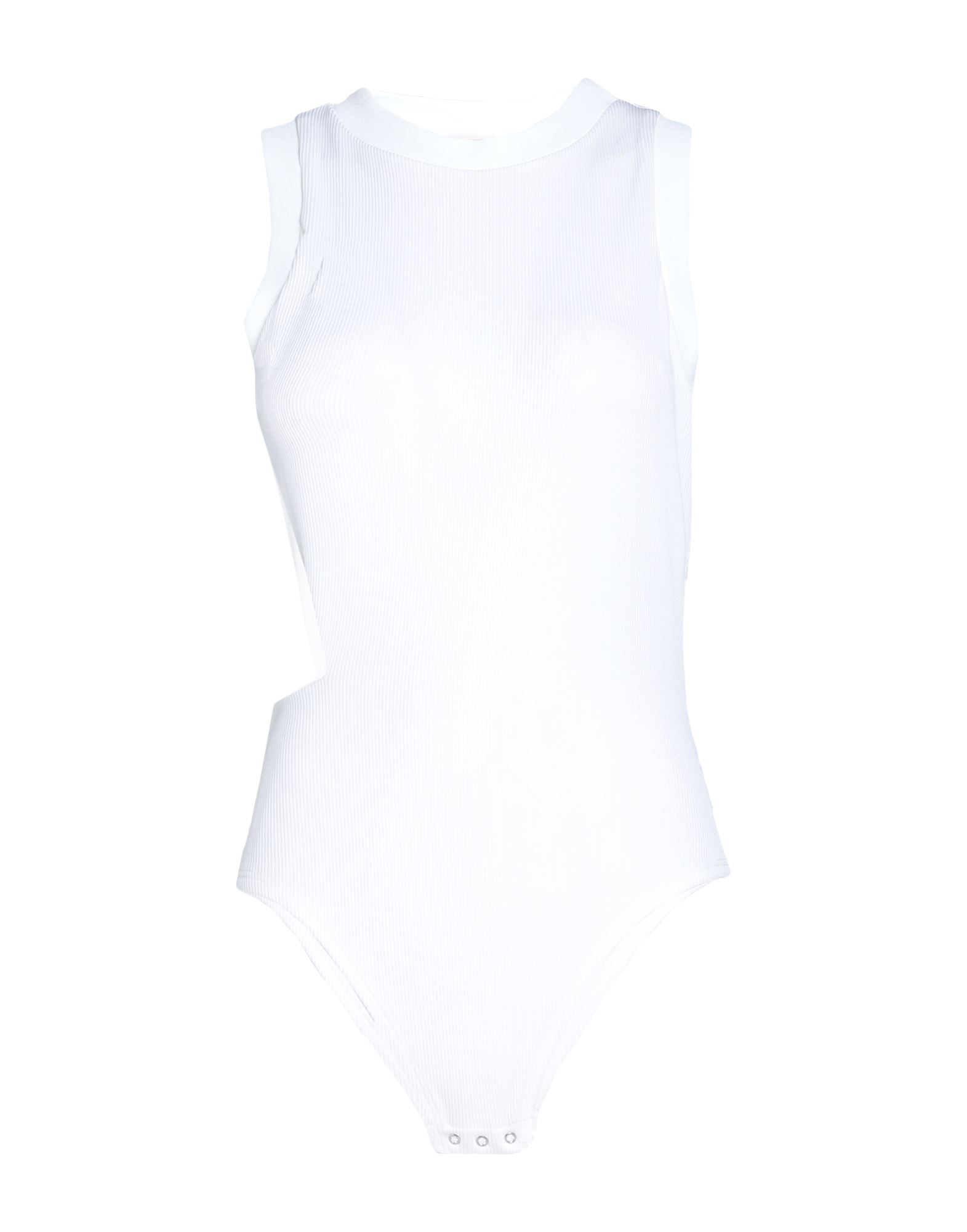 ALEXANDER MCQUEEN Bodysuit Damen Weiß von ALEXANDER MCQUEEN