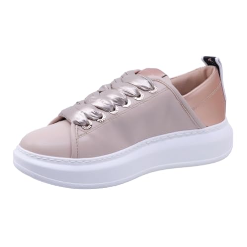 ALEXANDER SMITH Wembley E1D Damen-Sneaker aus Nudelleder, Nude, 41 EU von ALEXANDER SMITH