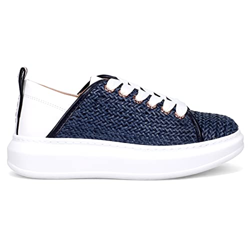 Alexander Smith Scarpe Donna Wembley Woman Blue White PE23 von ALEXANDER SMITH