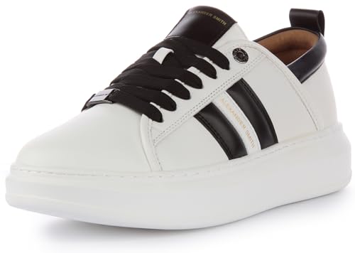 Alexander Smith Sneakers Wau 21wbk BIANC/NERO 42 von ALEXANDER SMITH