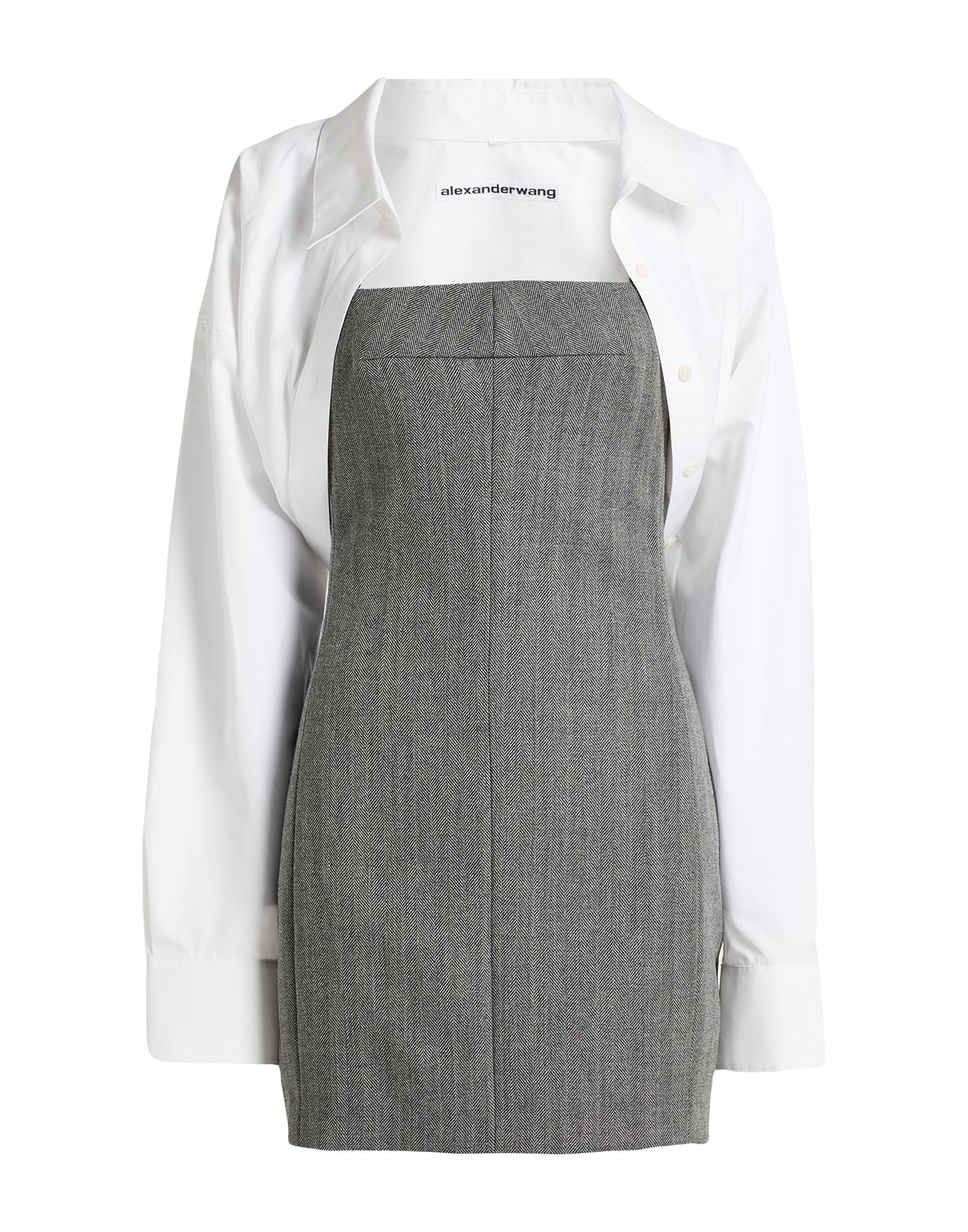ALEXANDER WANG Mini-kleid Damen Grau von ALEXANDER WANG