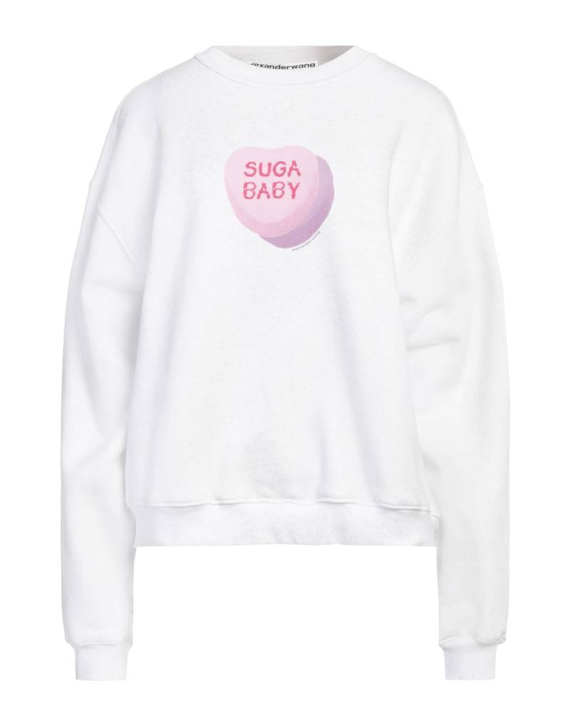 ALEXANDER WANG Sweatshirt Damen Weiß von ALEXANDER WANG