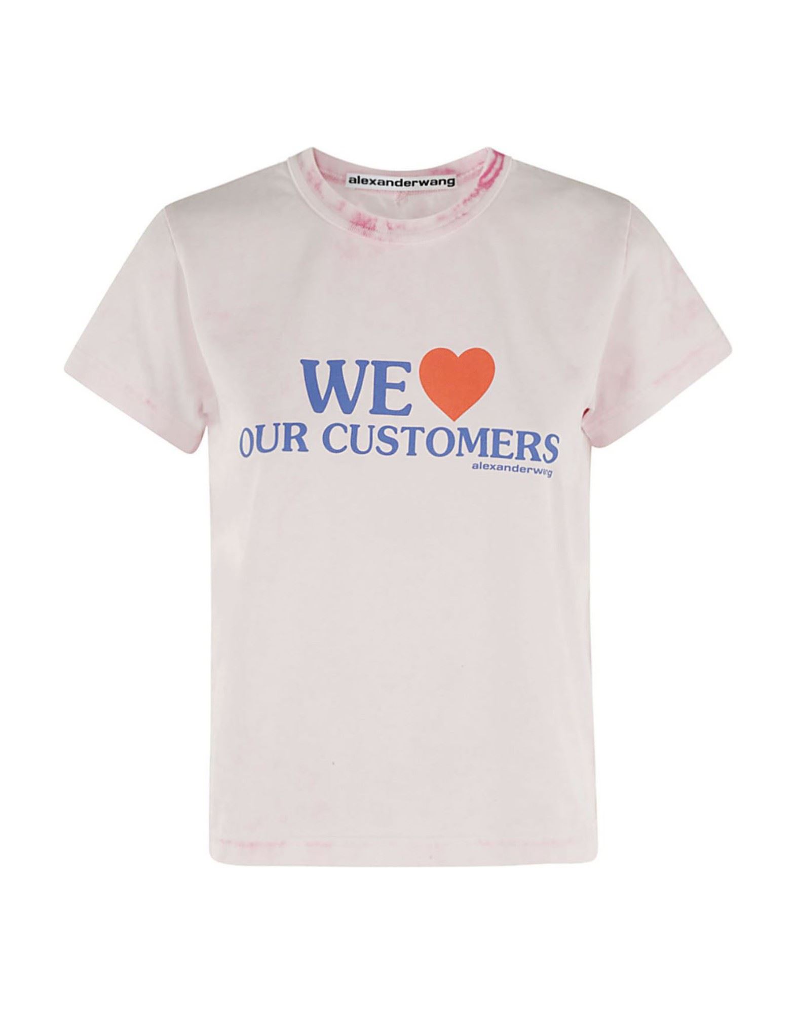 ALEXANDER WANG T-shirts Damen Rosa von ALEXANDER WANG