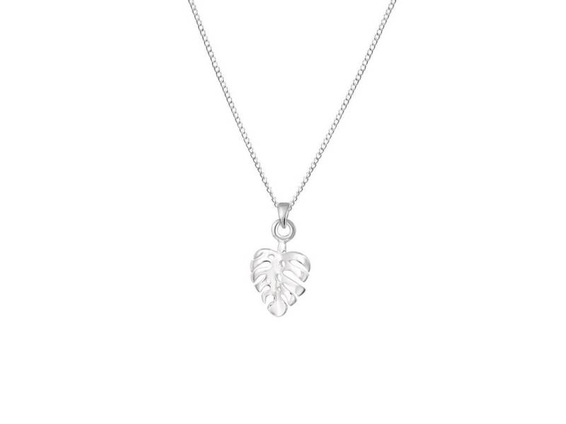 ALEXANDER YORK Kette mit Anhänger MONSTERA, 2-tlg., 925 Sterling Silber von ALEXANDER YORK
