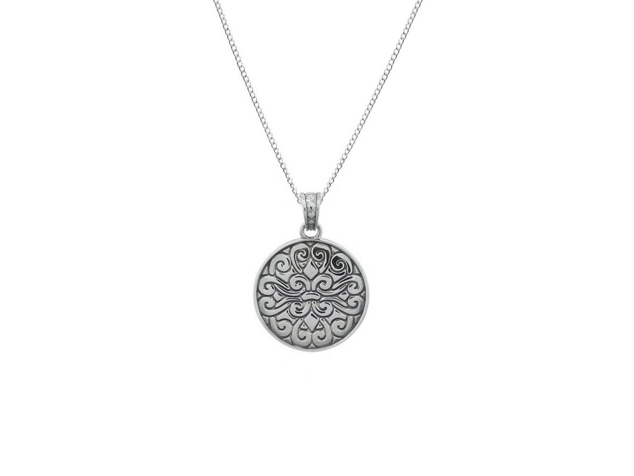 ALEXANDER YORK Kette und Anhänger Set LILIE, 2-tlg., 925 Sterling Silber von ALEXANDER YORK