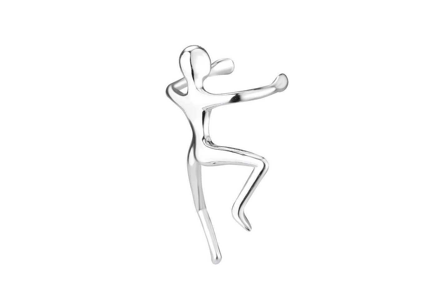 ALEXANDER YORK Ohrklemme Ear Cuff I LITTLE MAN, 925 Sterling Silber von ALEXANDER YORK