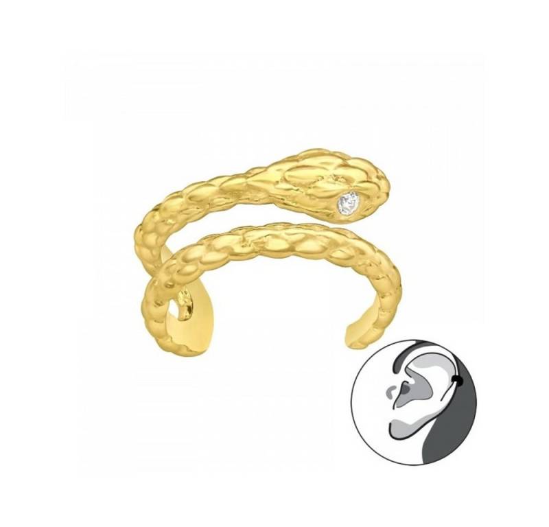 ALEXANDER YORK Ohrklemme EAR CUFF I Schlange in Gold, 925 Sterling Silber ALEXANDER YORK Ohrklemme EAR CUFF I Schlange in Gold, 925 Sterling Silber von ALEXANDER YORK