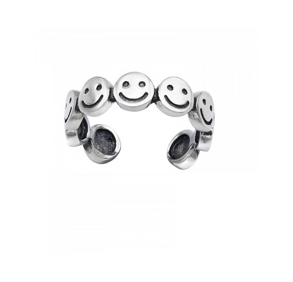 ALEXANDER YORK Ohrklemme EAR CUFF I Smiley, 925 Sterling Silber von ALEXANDER YORK