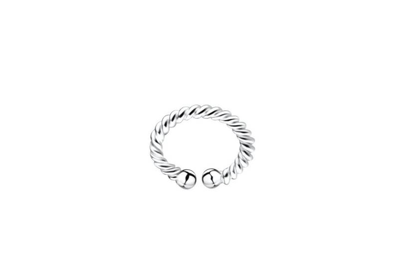 ALEXANDER YORK Ohrklemme Ear Cuff I TWISTED, 925 Sterling Silber von ALEXANDER YORK
