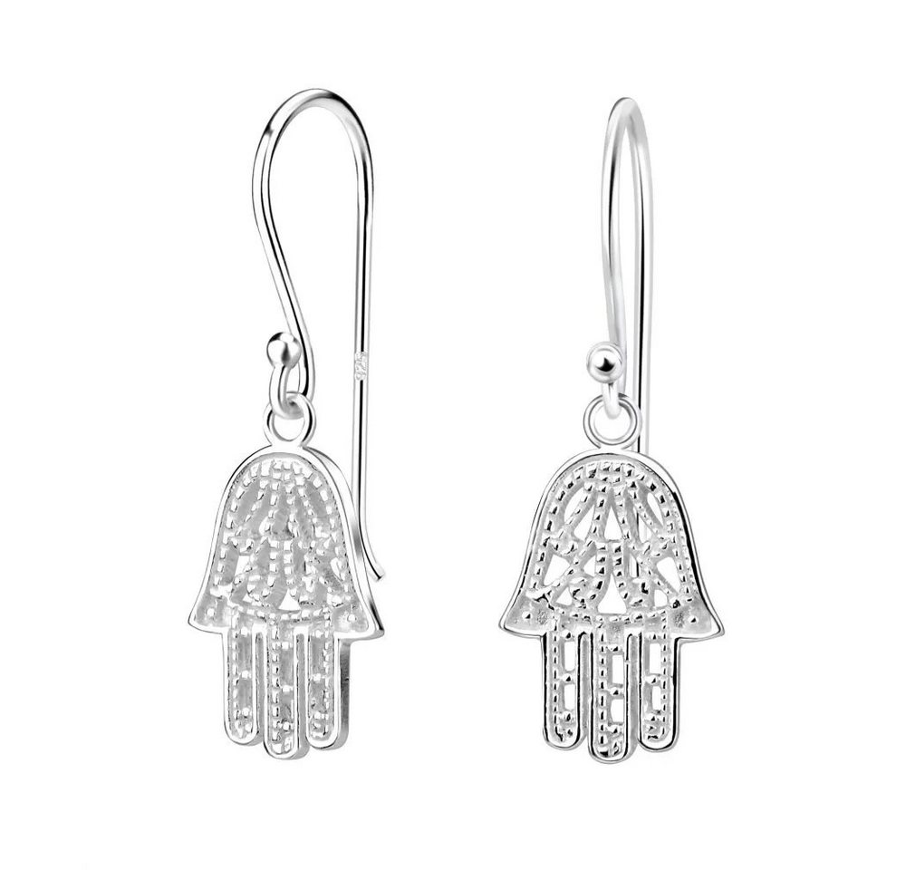 ALEXANDER YORK Paar Ohrhänger HAMSA, 2-tlg., 925 Sterling Silber von ALEXANDER YORK