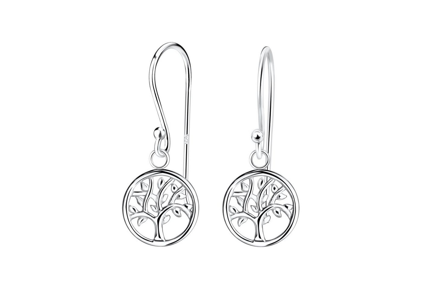 ALEXANDER YORK Paar Ohrhänger TREE OF LIFE BAUM DES LEBENS, 2-tlg., 925 Sterling Silber von ALEXANDER YORK