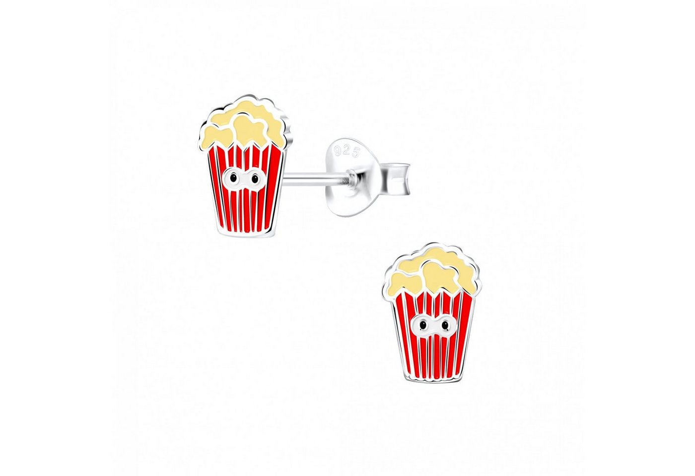 ALEXANDER YORK Paar Ohrstecker POPCORN, 2-tlg., 925 Sterling Silber von ALEXANDER YORK