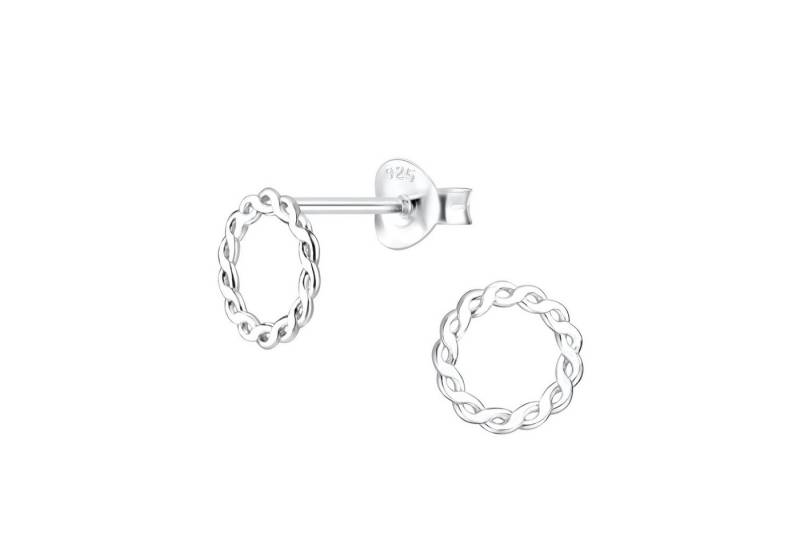 ALEXANDER YORK Paar Ohrstecker DIE VERSCHLUNGENEN, 2-tlg. (Ohrstecker), 925 Sterling Silber von ALEXANDER YORK