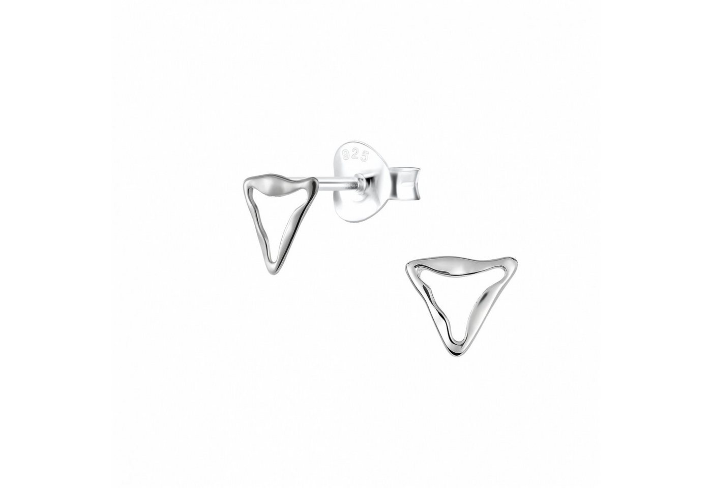 ALEXANDER YORK Paar Ohrstecker DREIECK cut-out Design, 2-tlg., 925 Sterling Silber von ALEXANDER YORK