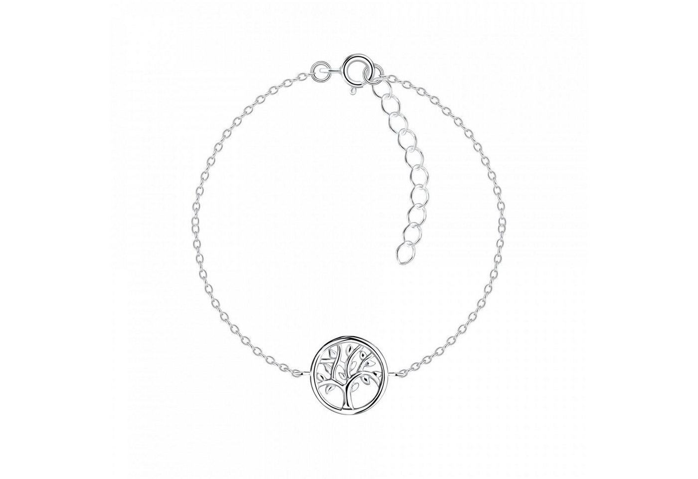 ALEXANDER YORK Silberarmband TREE OF LIFE, 925 Sterling Silber von ALEXANDER YORK