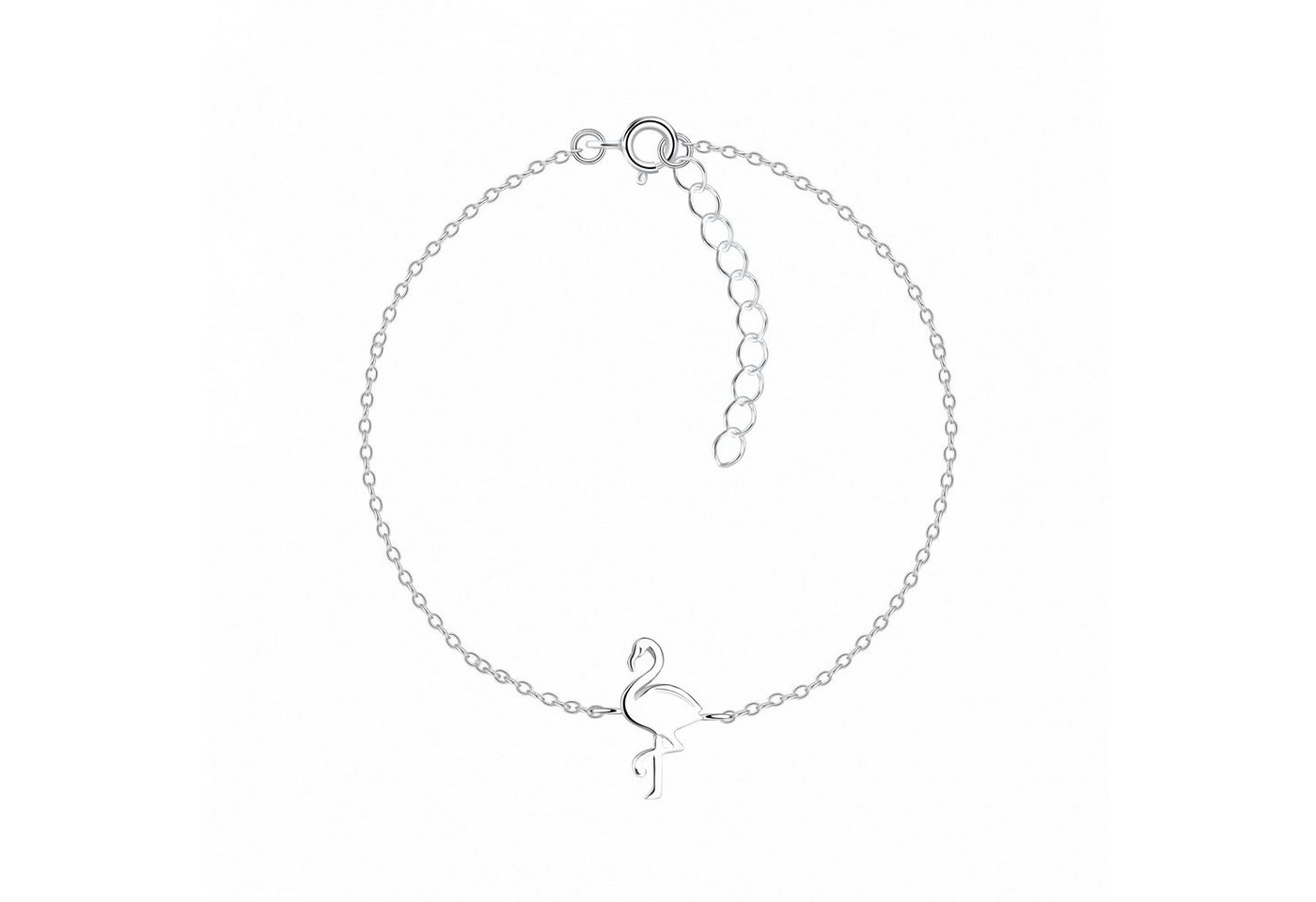 ALEXANDER YORK Silberarmband FLAMINGO, 925 Sterling Silber von ALEXANDER YORK