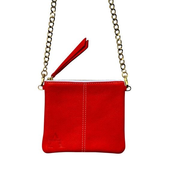 ALEXANDRA SVENDSEN Mini-Bag aus Naturleder zweifarbig von ALEXANDRA SVENDSEN