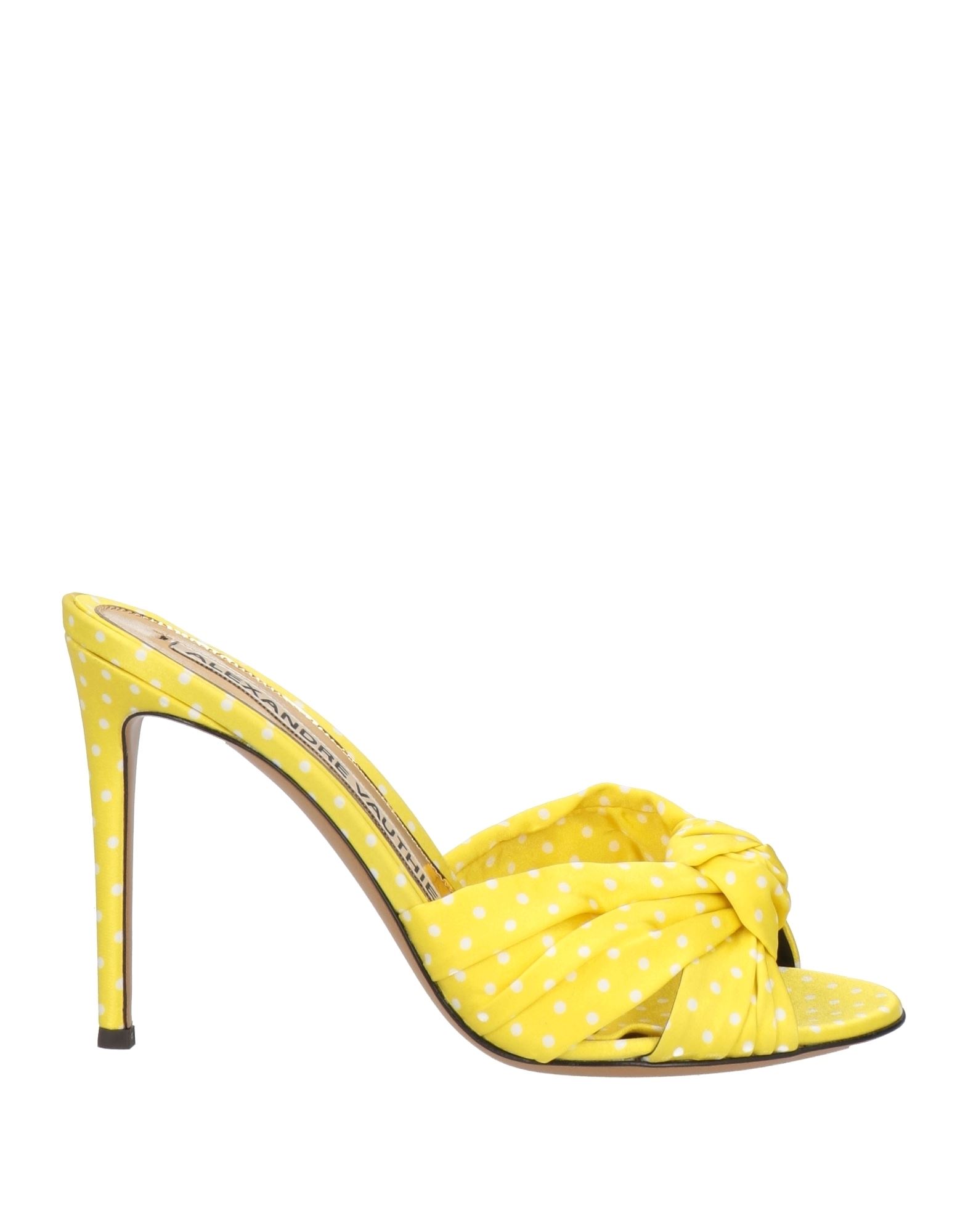 ALEXANDRE VAUTHIER Sandale Damen Gelb von ALEXANDRE VAUTHIER