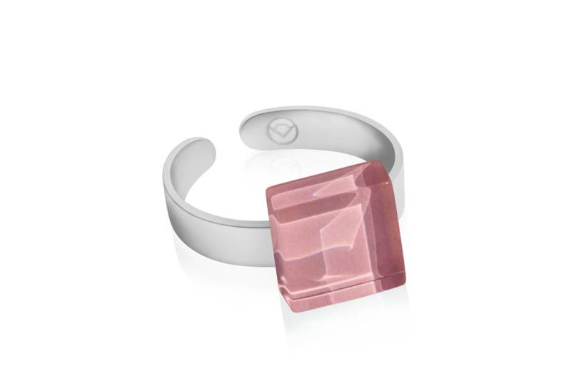 ALEXASCHA Fingerring Kleiner Ring mit Stein • verstellbar Ø 17-20mm • Geburtsstein Schmuck von ALEXASCHA
