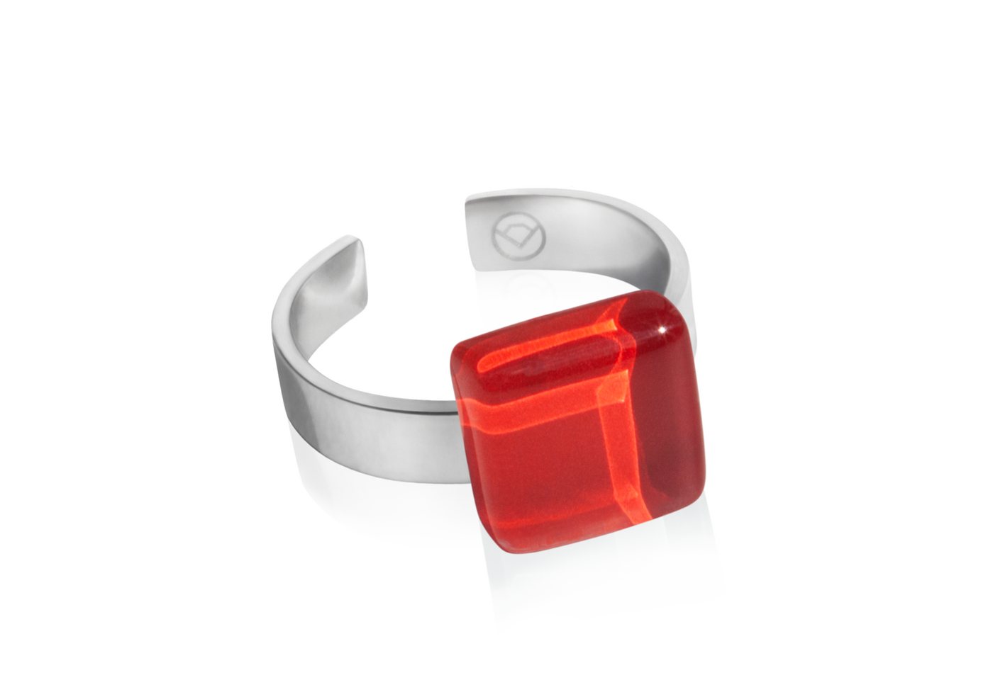 ALEXASCHA Fingerring Kleiner Ring mit Stein • verstellbar Ø 17-20mm • Geburtsstein Schmuck von ALEXASCHA
