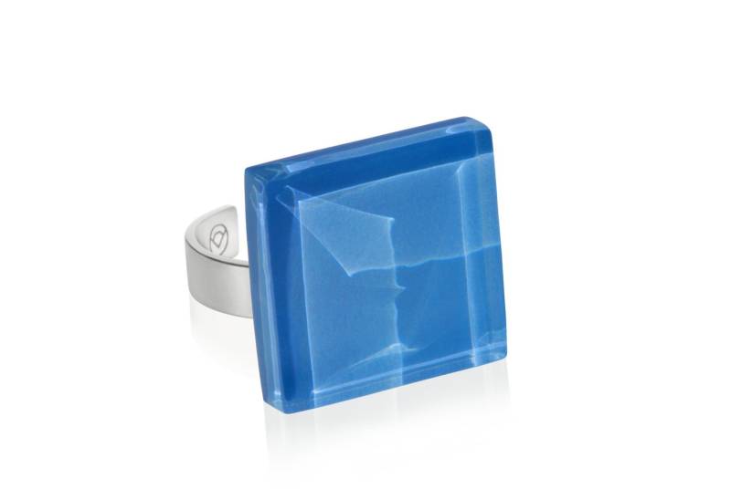 ALEXASCHA Fingerring Statement Ring mit Stein 20mm • größenverstellbar von ALEXASCHA