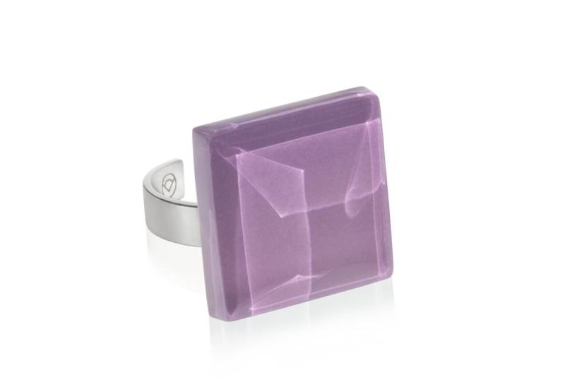 ALEXASCHA Fingerring Statement Ring mit Stein 20mm • größenverstellbar von ALEXASCHA