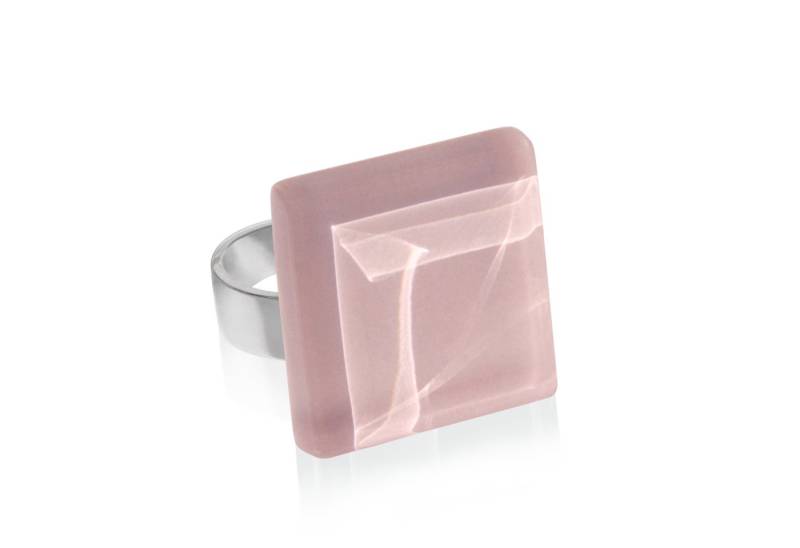 ALEXASCHA Fingerring Statement Ring mit Stein 20mm • größenverstellbar von ALEXASCHA