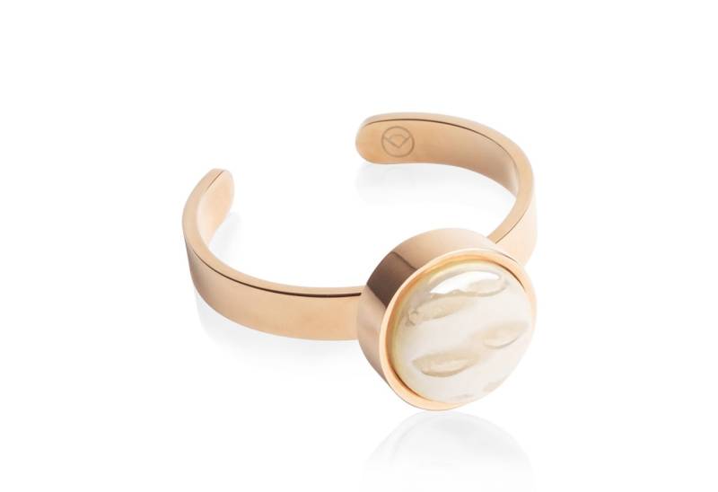 ALEXASCHA Fingerring Verstellbarer Ring mit Stein • 8mm von ALEXASCHA