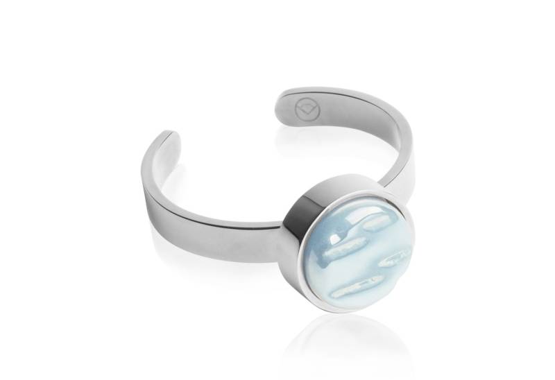 ALEXASCHA Fingerring Verstellbarer Ring mit Stein • 8mm von ALEXASCHA