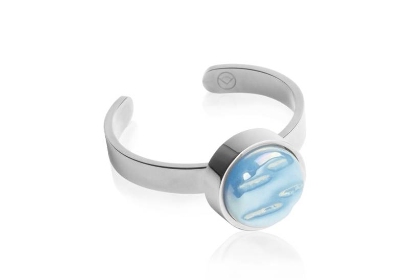 ALEXASCHA Fingerring Verstellbarer Ring mit Stein • 8mm von ALEXASCHA