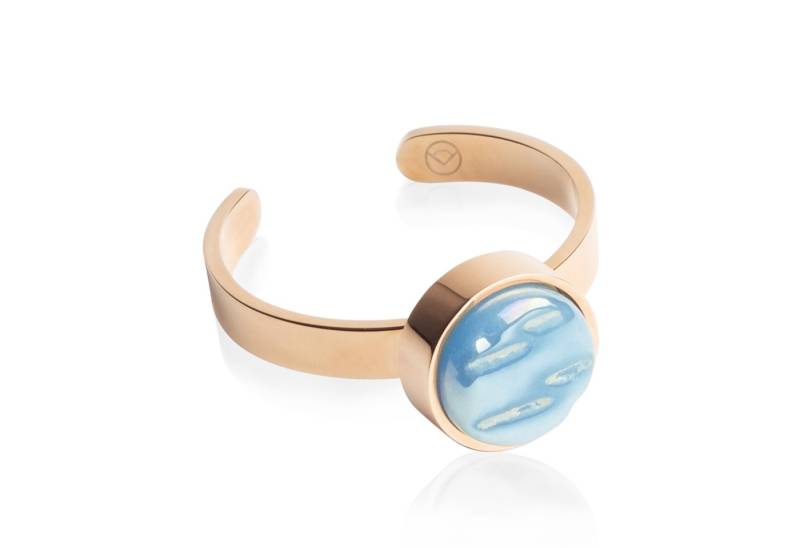 ALEXASCHA Fingerring Verstellbarer Ring mit Stein • 8mm von ALEXASCHA