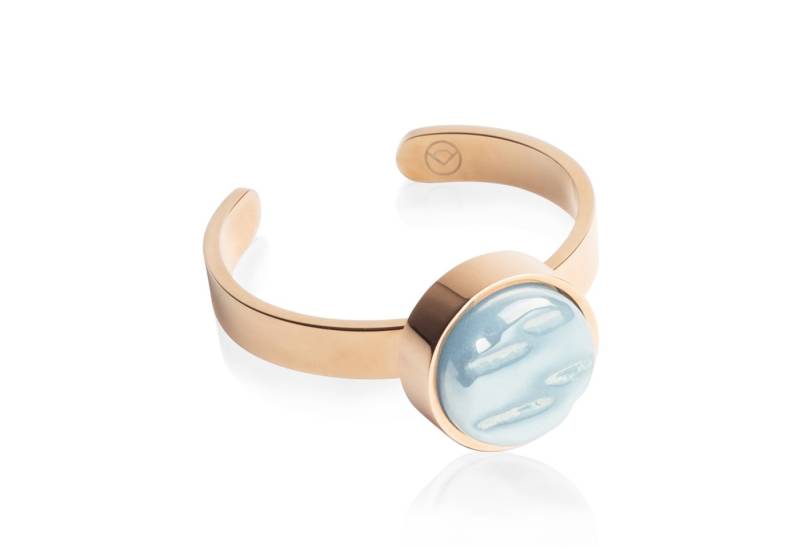 ALEXASCHA Fingerring Verstellbarer Ring mit Stein • 8mm von ALEXASCHA