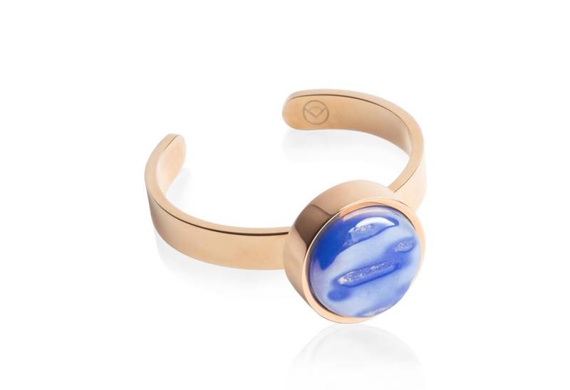 ALEXASCHA Fingerring Verstellbarer Ring mit Stein • 8mm von ALEXASCHA