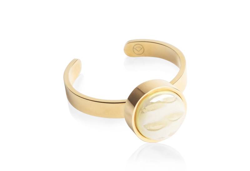 ALEXASCHA Fingerring Verstellbarer Ring mit Stein • 8mm von ALEXASCHA