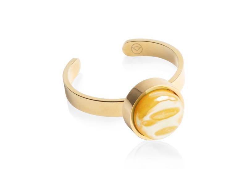 ALEXASCHA Fingerring Verstellbarer Ring mit Stein • 8mm von ALEXASCHA